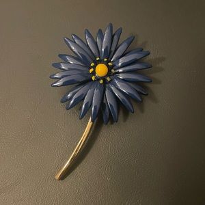 Vintage Trifari Flower Brooch